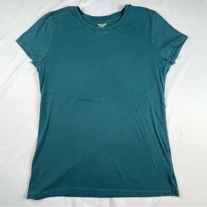 Faded Glory - Women’s T-Shirt - Teal - Large (12-14)